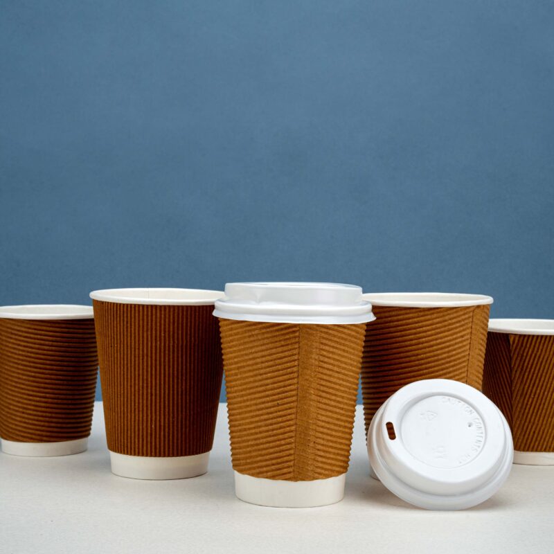 Coffee cups, coffee cup lids, Milk shake glasses, and Cup holders - Image 2